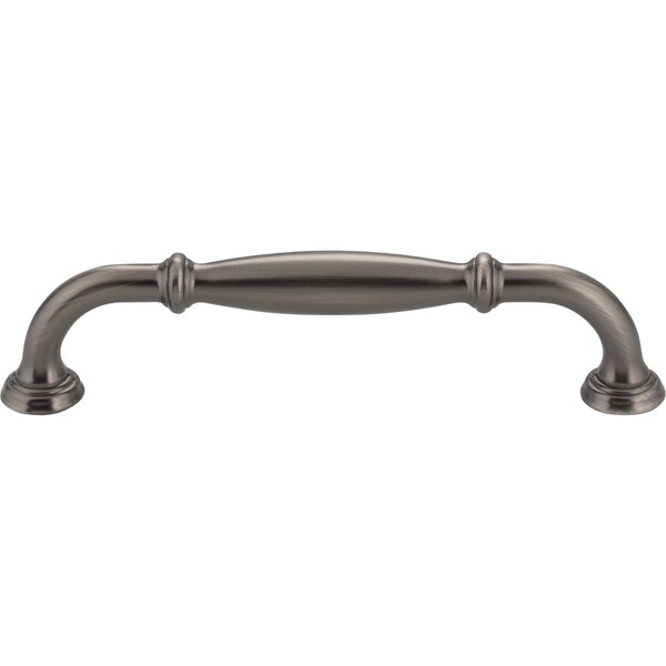 128 Mm Center-to-Center Brushed Pewter Tiffany Cabinet Pull